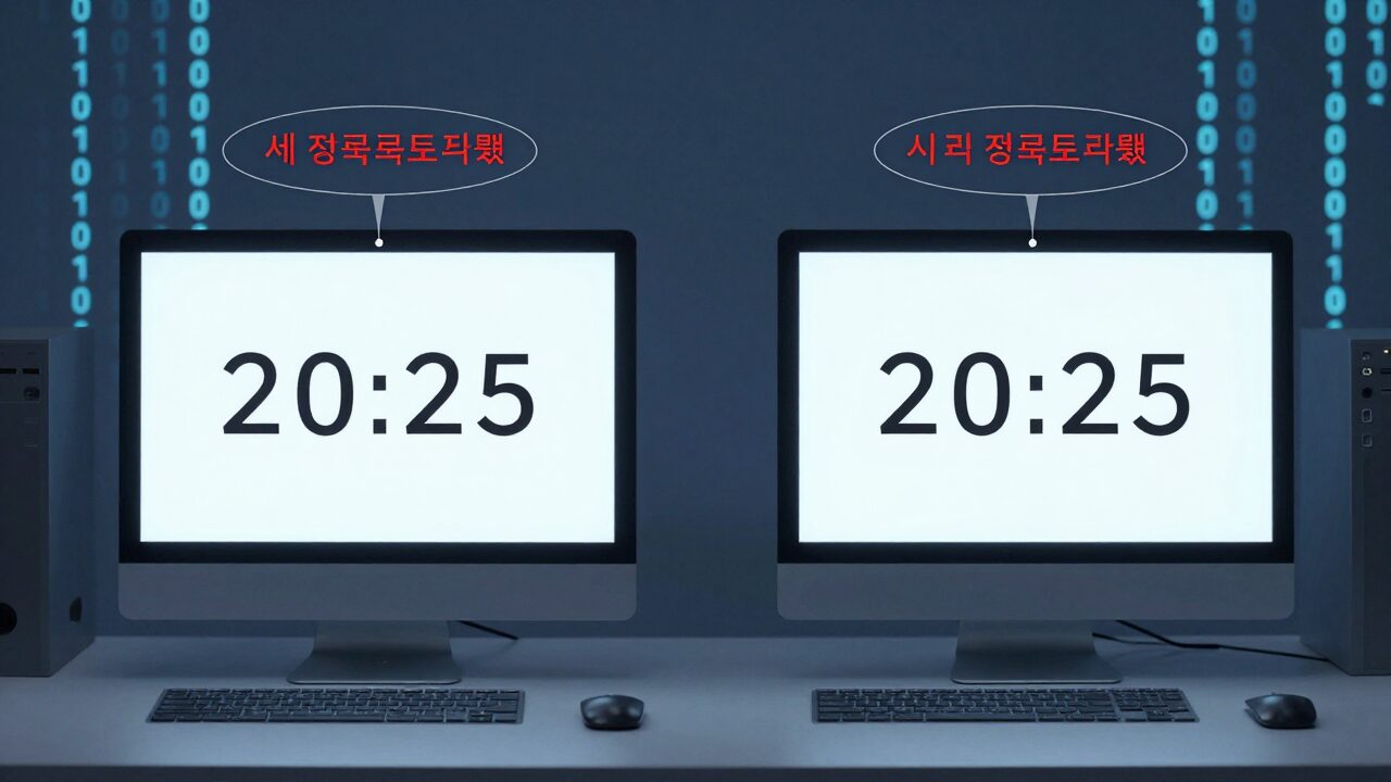 Unicode steganography comparison between terminal outputs
