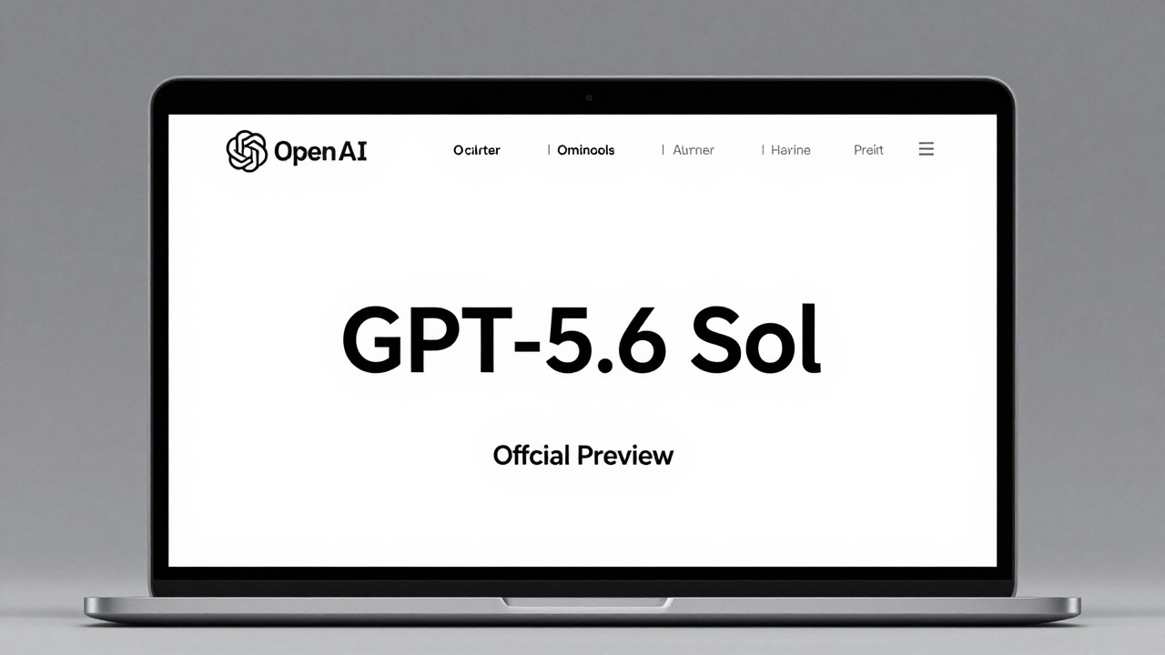OpenAI GPT-5.6 Sol official preview page on openai.com