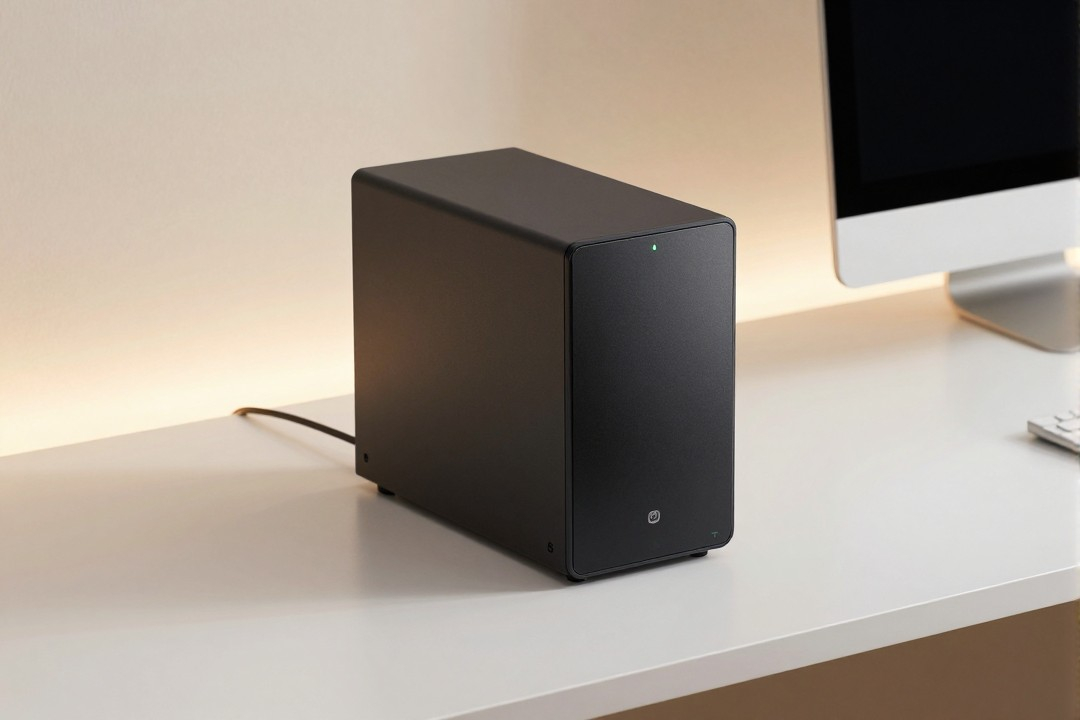 NAS server in home office