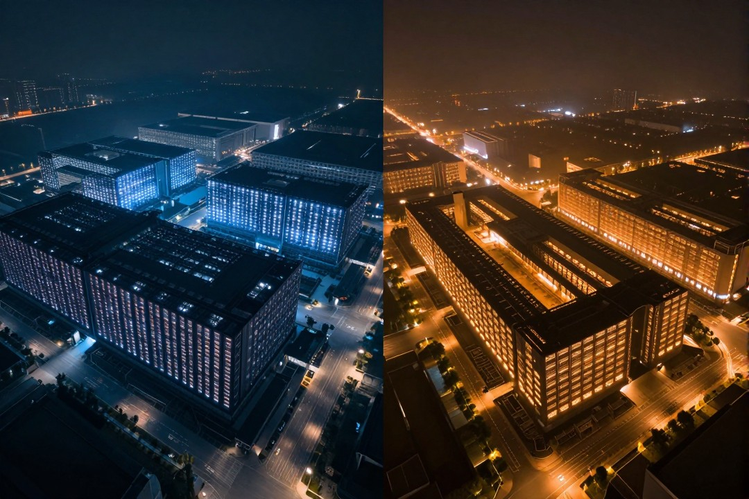 Global AI data center comparison - American vs Chinese infrastructure